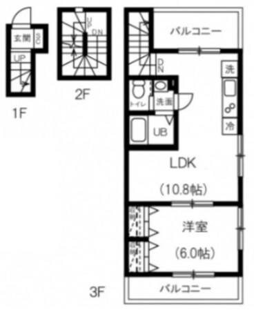 kanoa狛江の物件間取画像